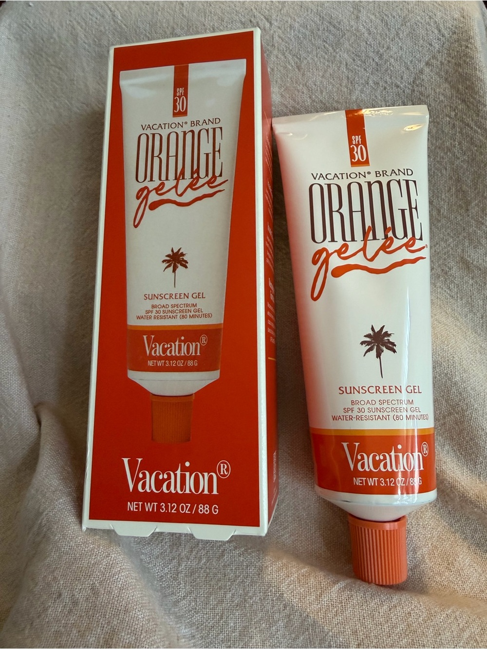 NIB ~ Vacation Orange Gelee SPF 30 Sunscreen Gel